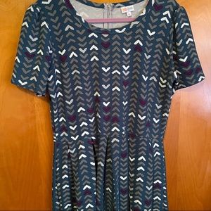 LuLaRoe Amelia Dress with Pockets